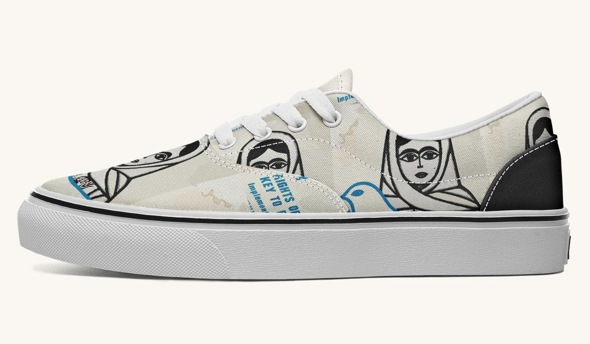 The Watching Woman Classic Shoes - Jaded Lament