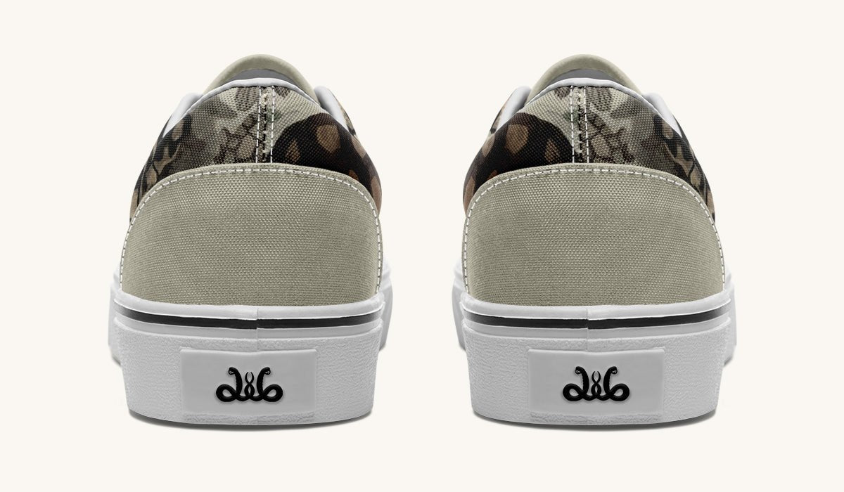 Turtle Time Desaturated Classic Shoes - Jaded Lament