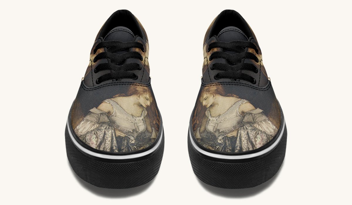 Where The Stars Touched Her Hem Classic Shoes - Jaded Lament