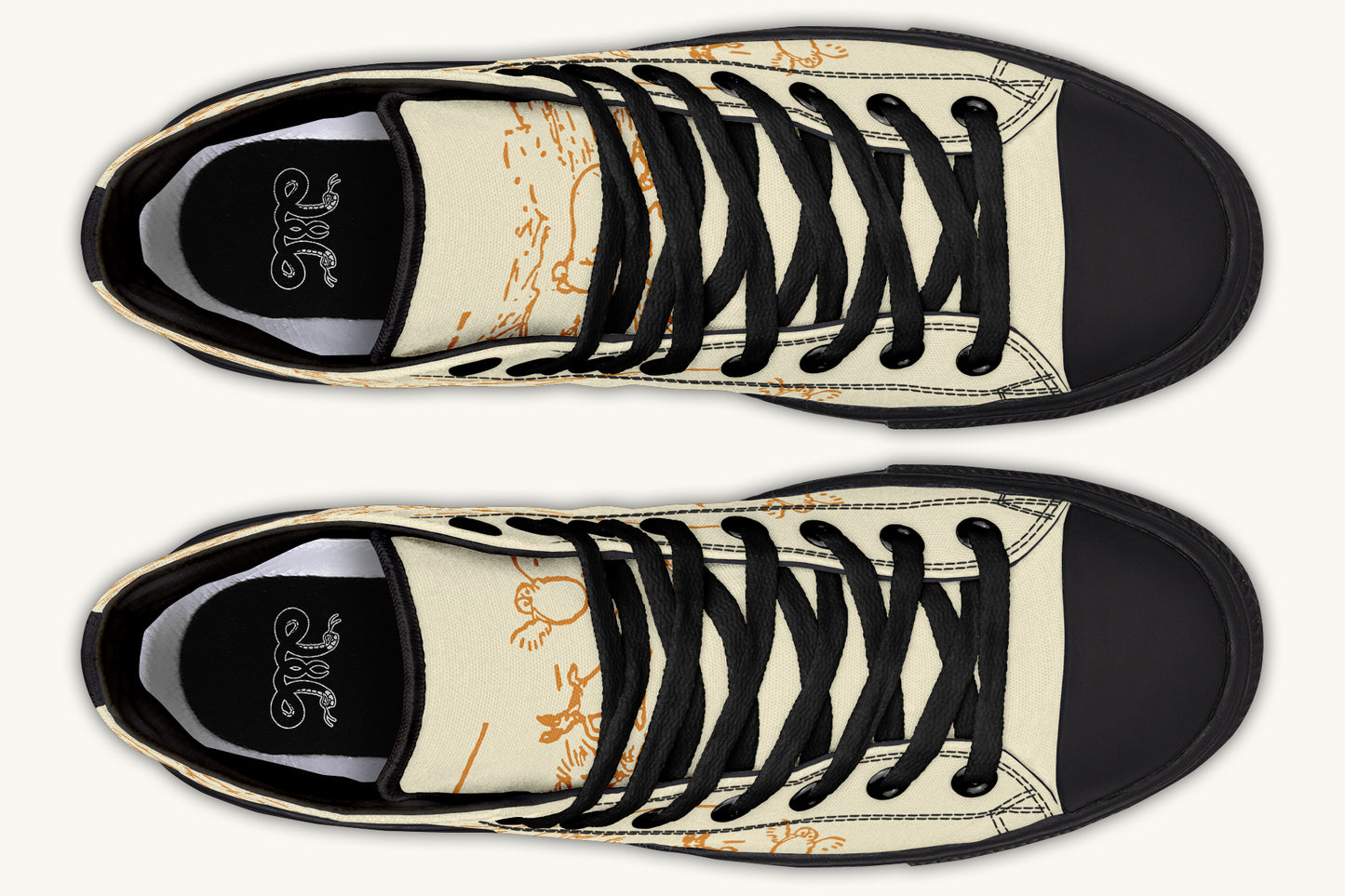 A Day With Friends Winnie the Pooh Hightops - Jaded Lament