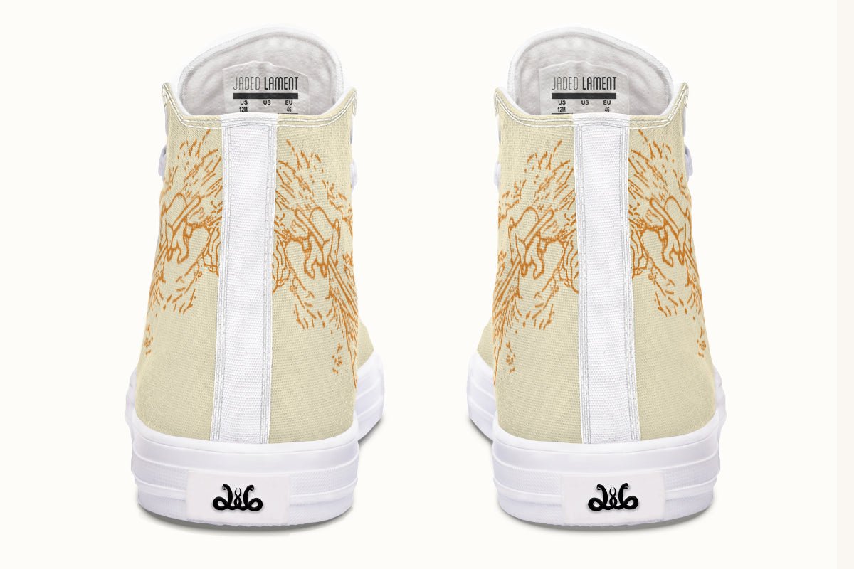 A Day With Friends Winnie the Pooh Hightops - Jaded Lament