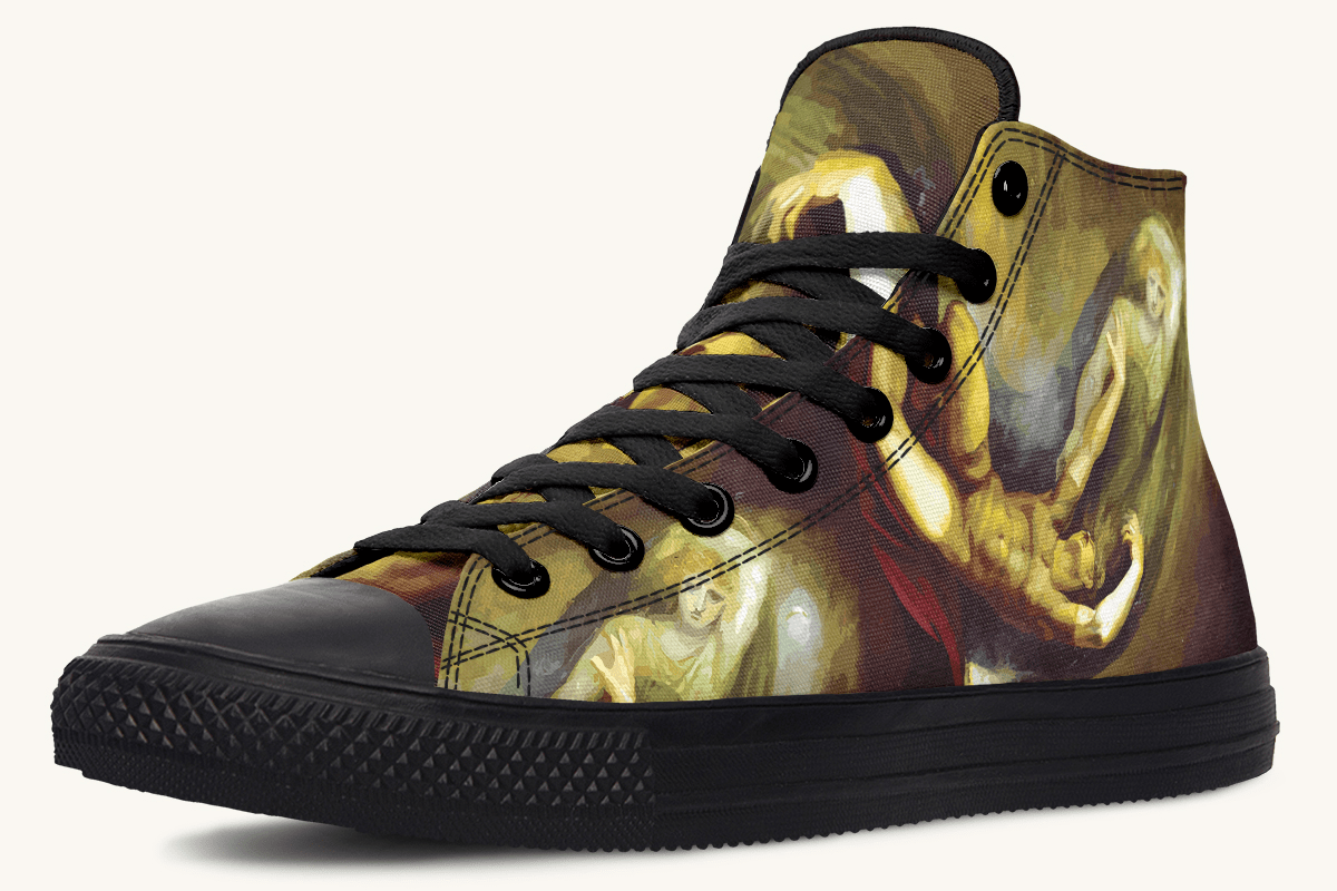 Achilles Weeps for Patroclus Hightops - Jaded Lament