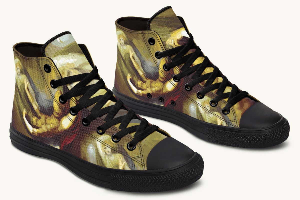Achilles Weeps for Patroclus Hightops - Jaded Lament