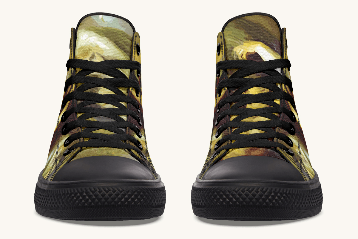 Achilles Weeps for Patroclus Hightops - Jaded Lament