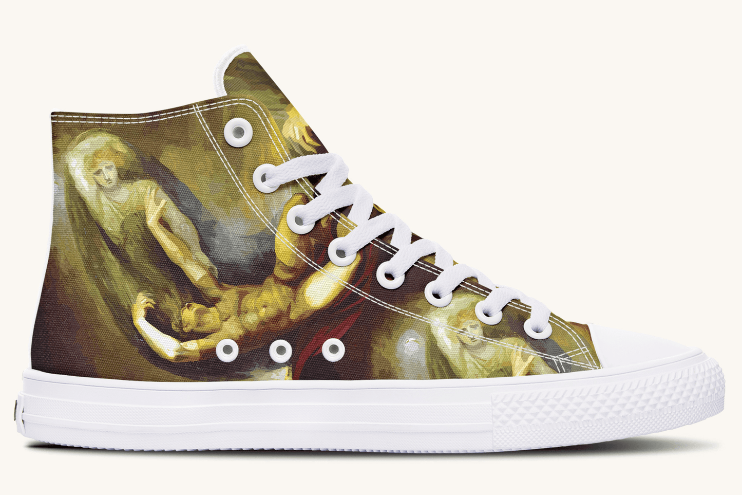 Achilles Weeps for Patroclus Hightops - Jaded Lament