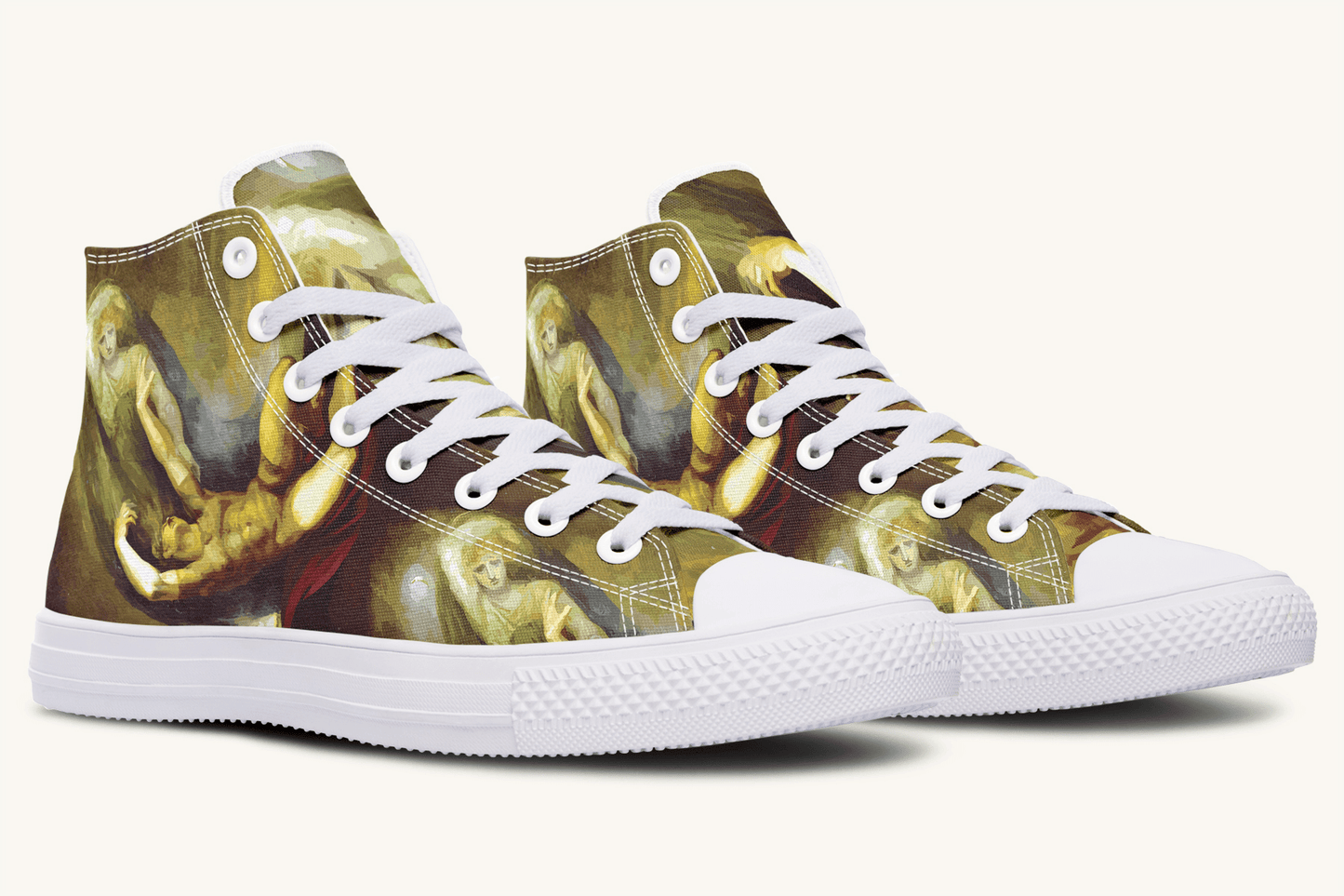 Achilles Weeps for Patroclus Hightops - Jaded Lament