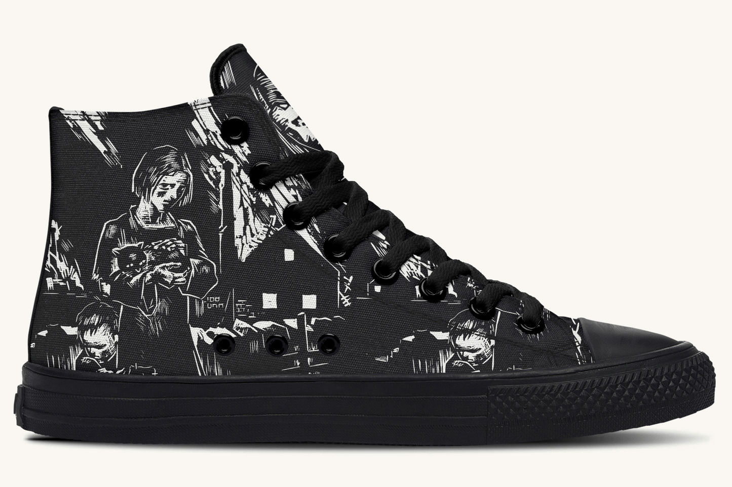 After the Fire Survival is Defiance Hightops - Jaded Lament