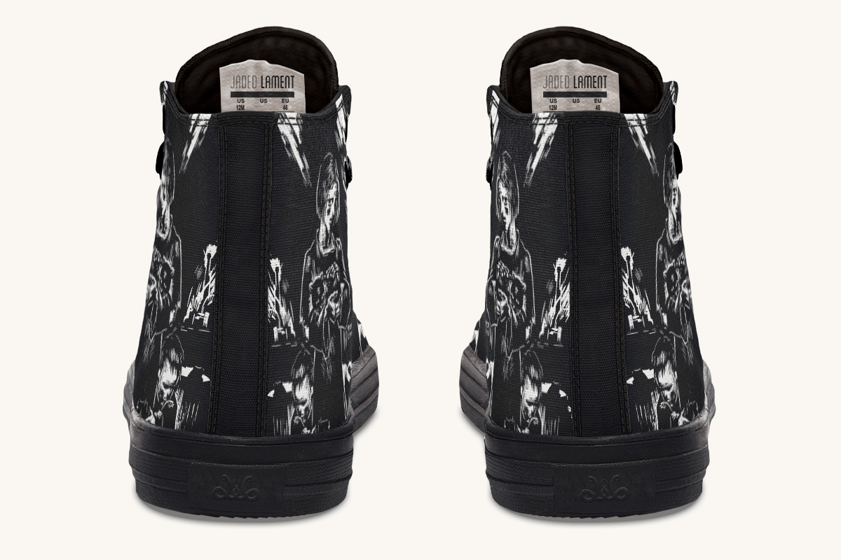 After the Fire Survival is Defiance Hightops - Jaded Lament