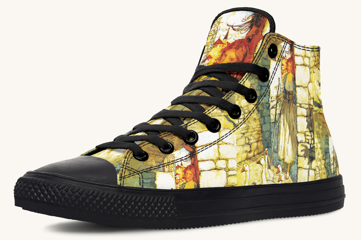 Alas Dear Goose Girl Hightops - Jaded Lament