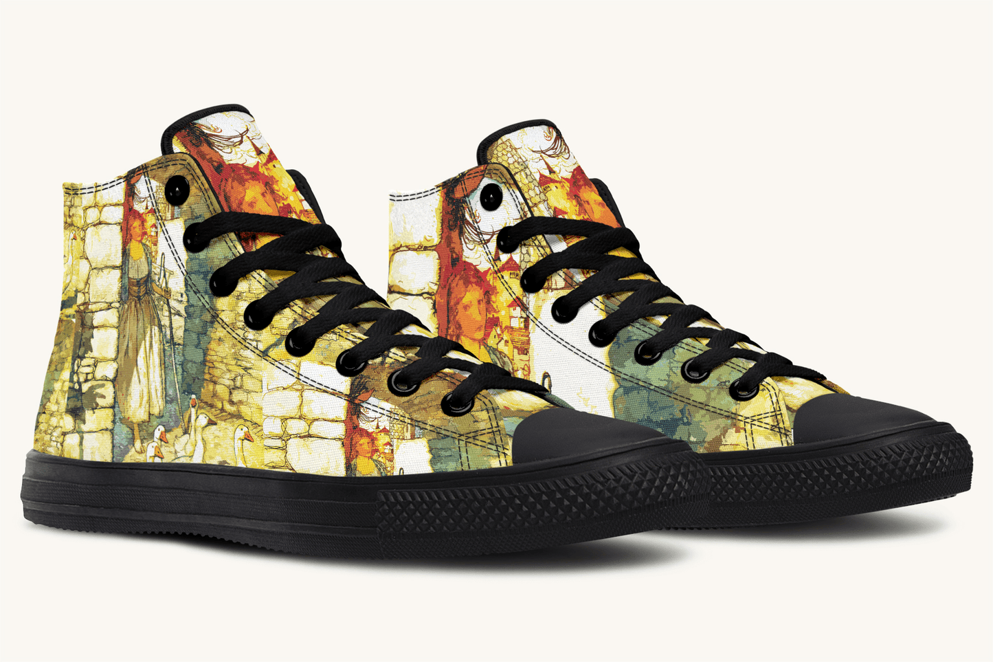Alas Dear Goose Girl Hightops - Jaded Lament