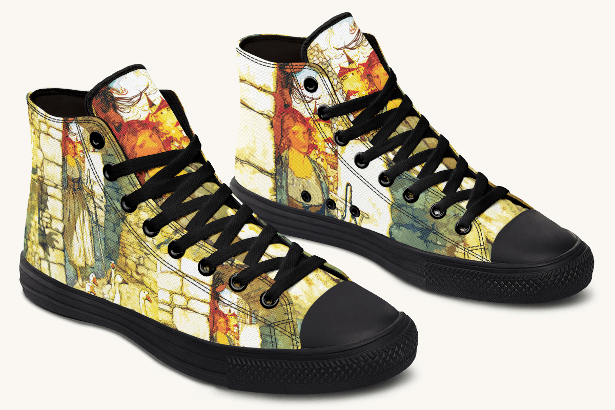 Alas Dear Goose Girl Hightops - Jaded Lament