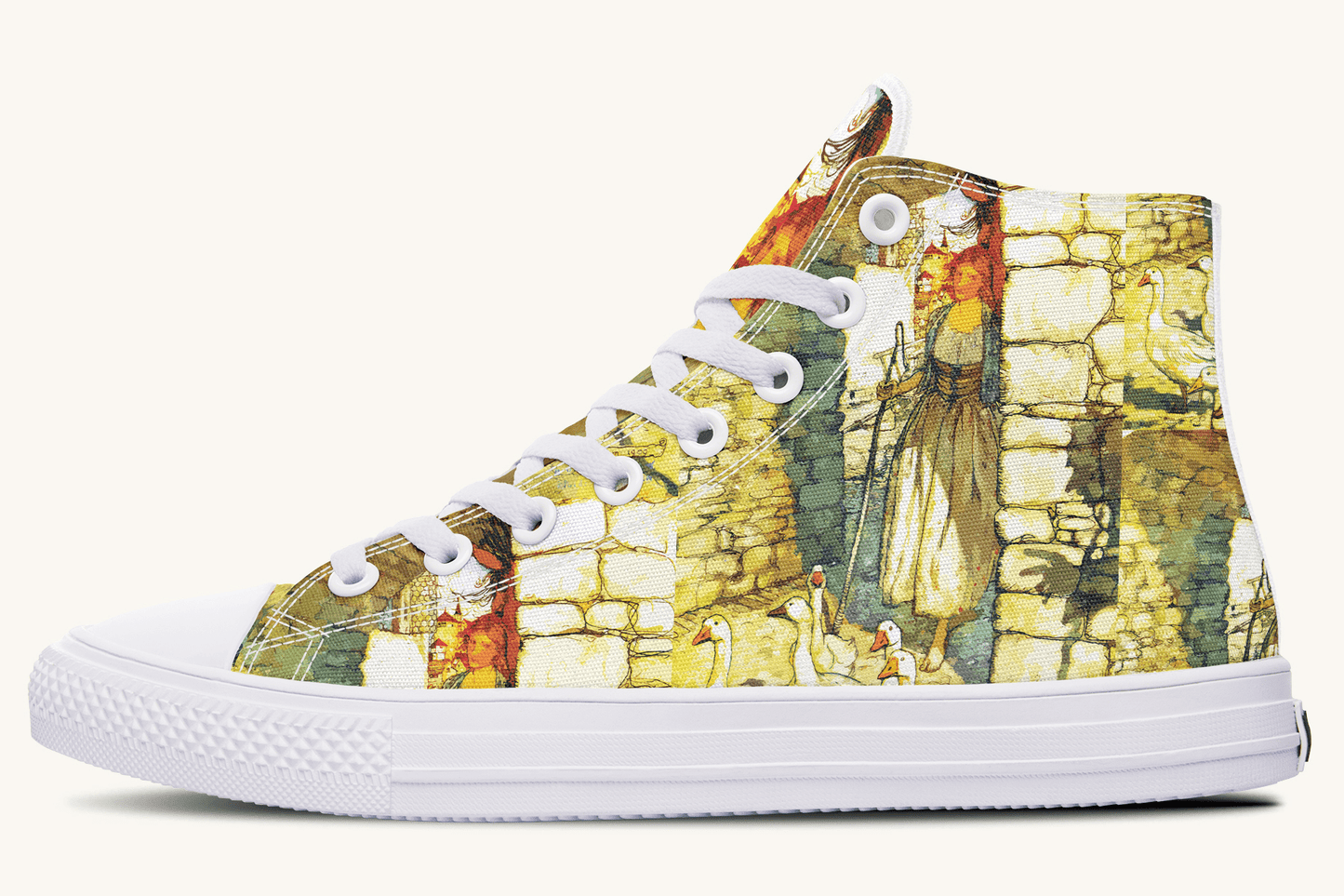 Alas Dear Goose Girl Hightops - Jaded Lament
