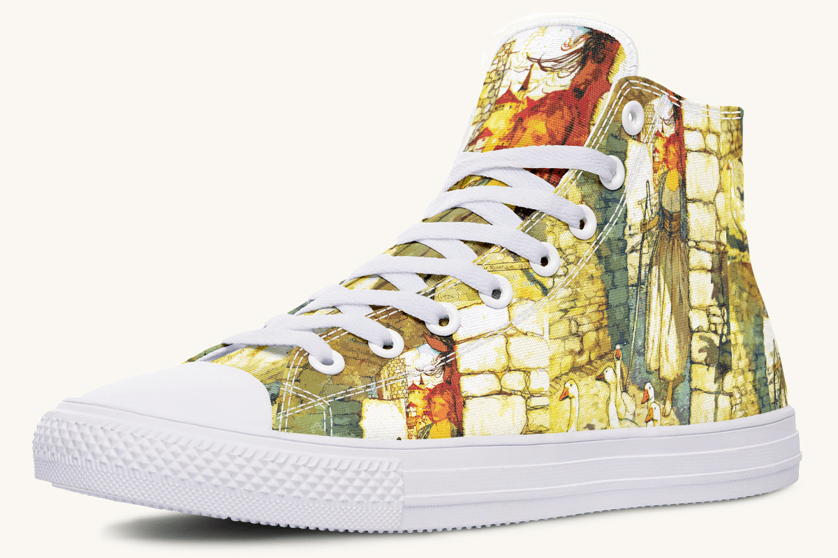 Alas Dear Goose Girl Hightops - Jaded Lament