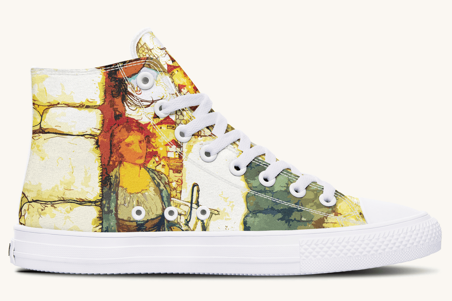 Alas Dear Goose Girl Hightops - Jaded Lament