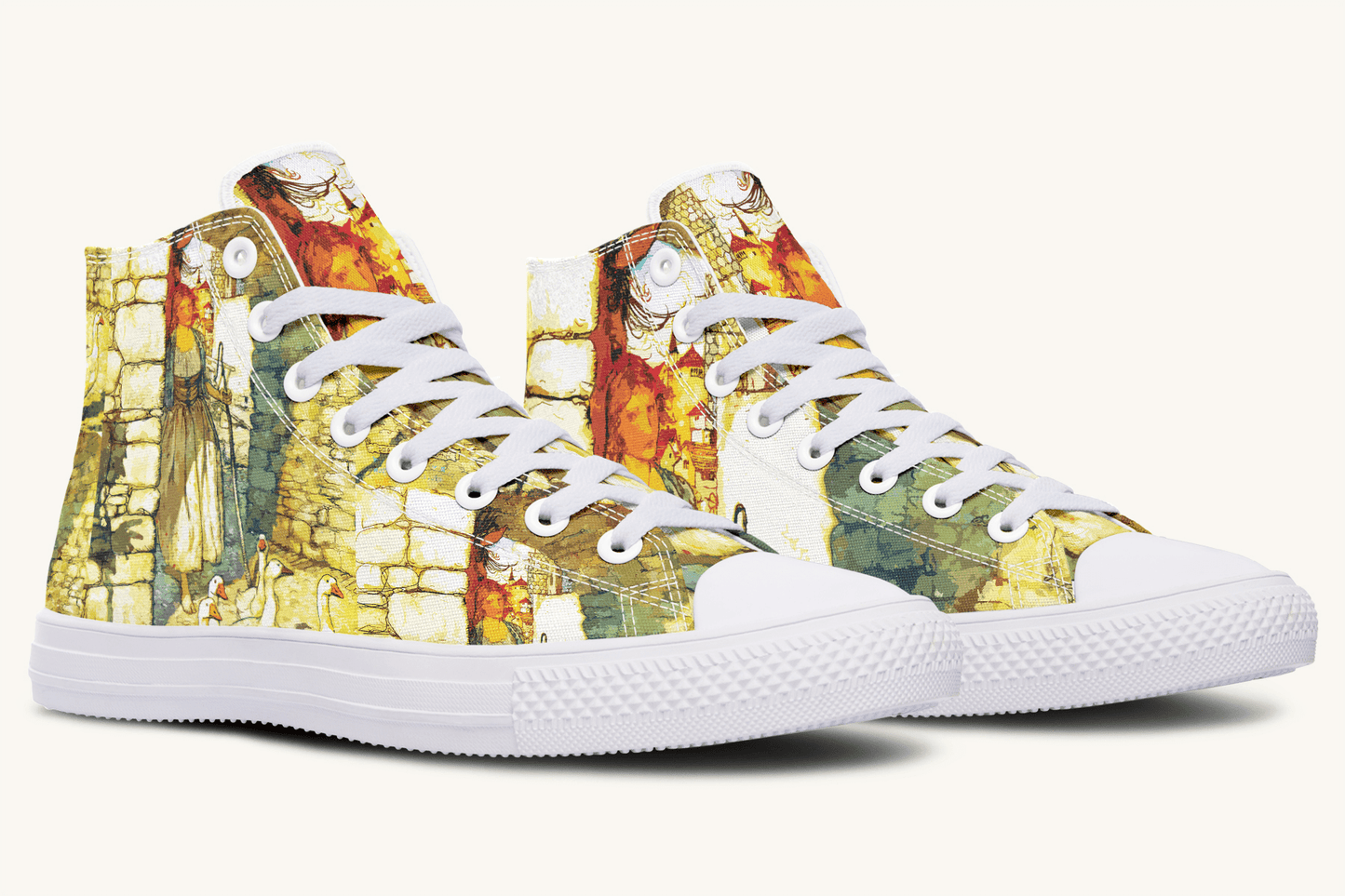 Alas Dear Goose Girl Hightops - Jaded Lament