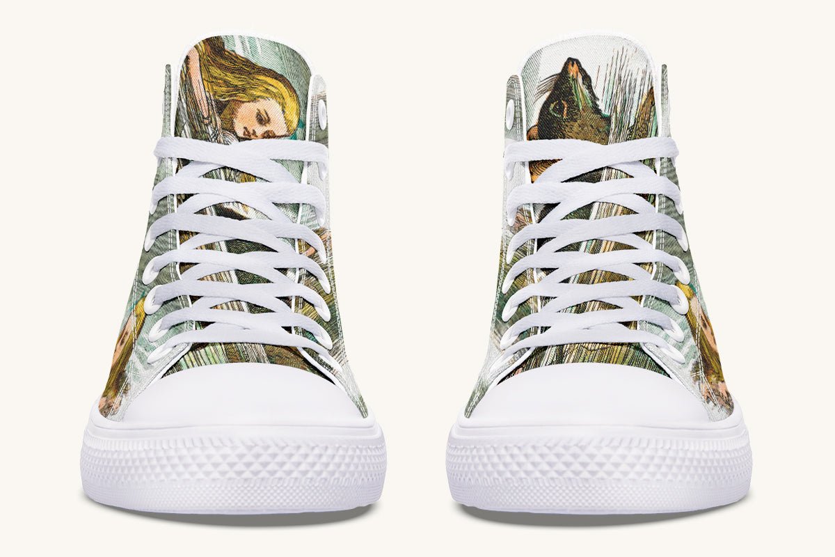 Alice in Wonderland's Pool of Tears Hightops - Jaded Lament