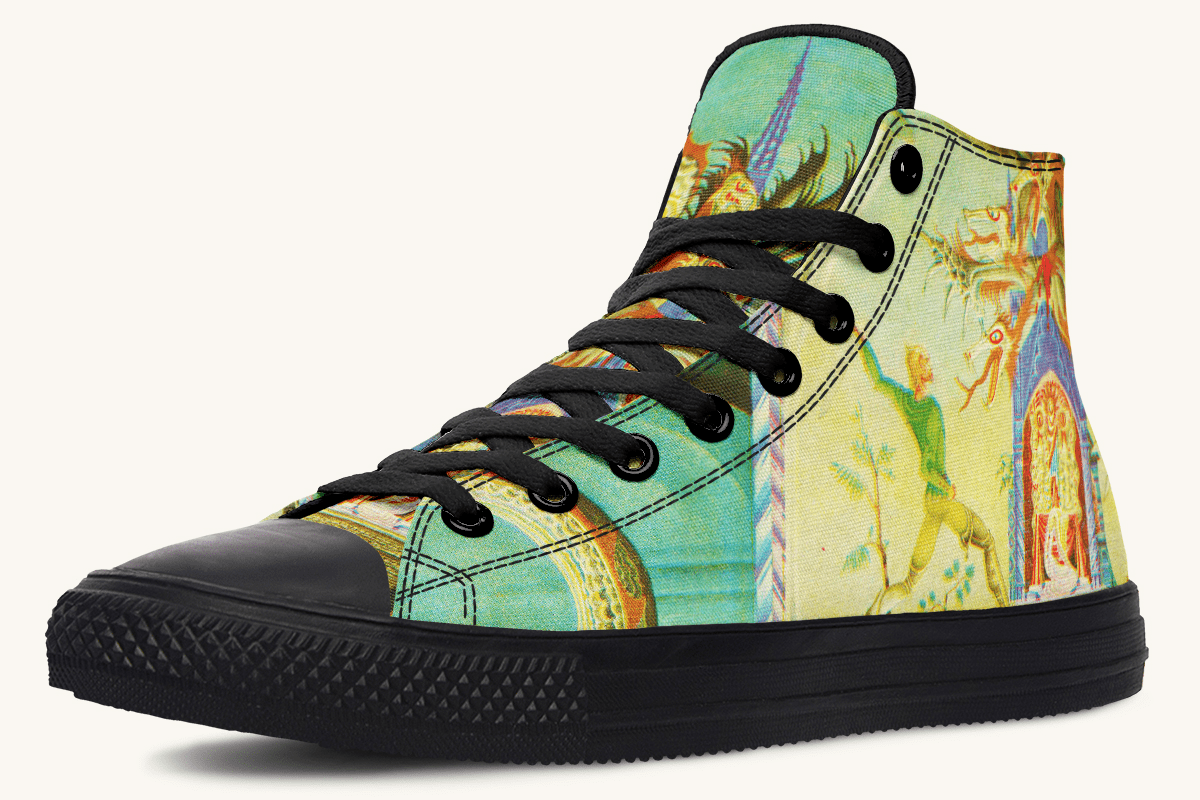Before The Dragon Broke The Sky Hightops - Jaded Lament