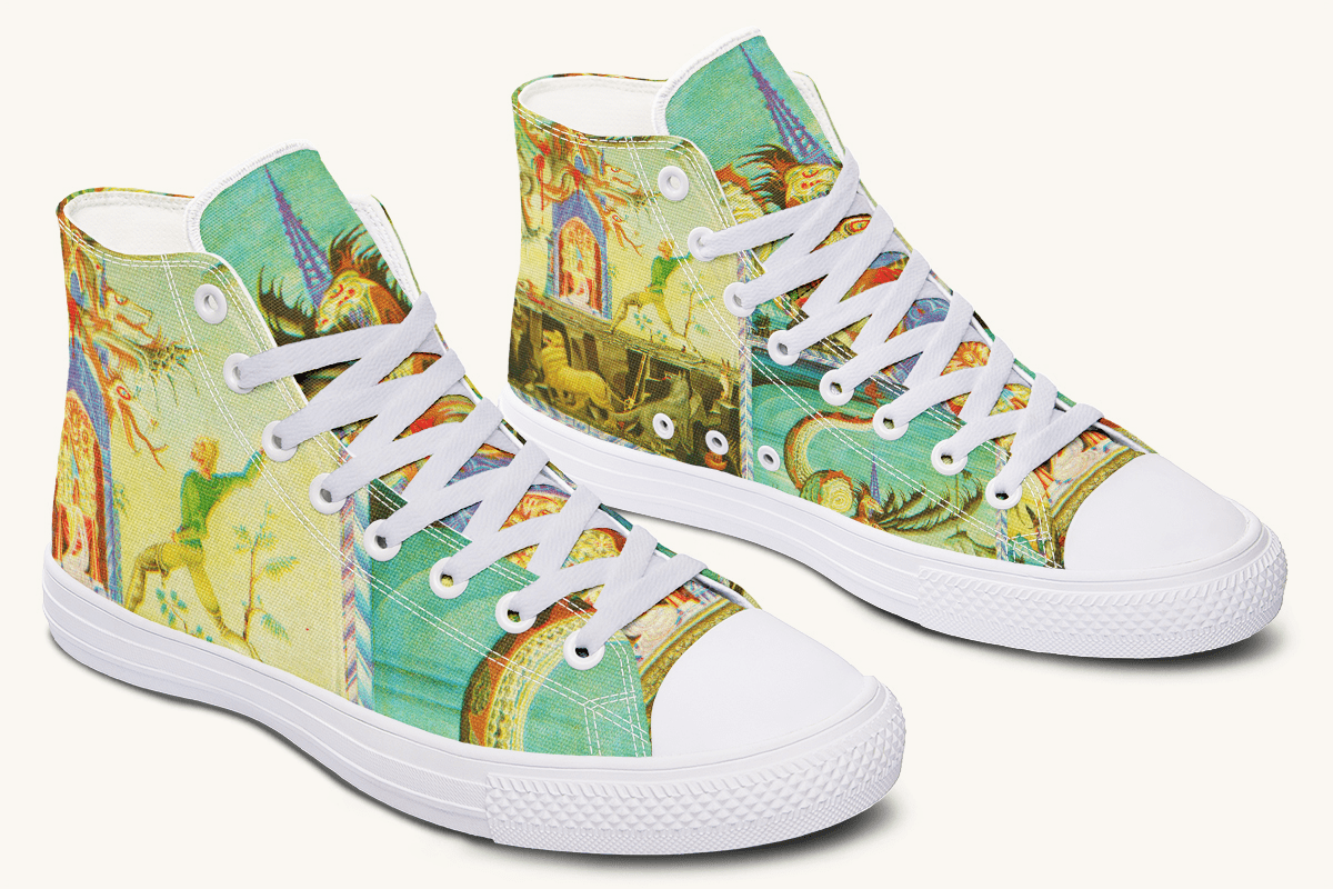 Before The Dragon Broke The Sky Hightops - Jaded Lament