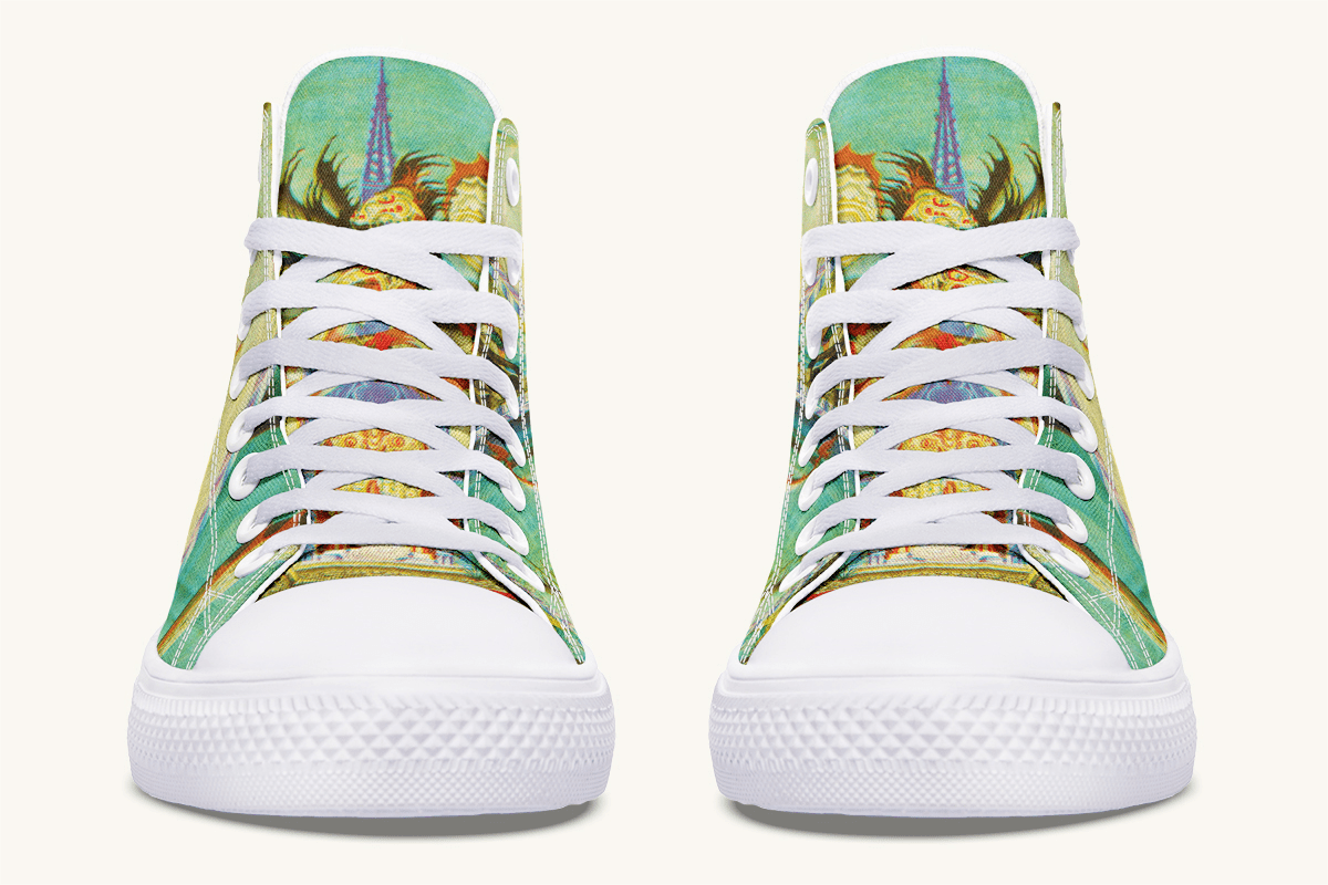 Before The Dragon Broke The Sky Hightops - Jaded Lament