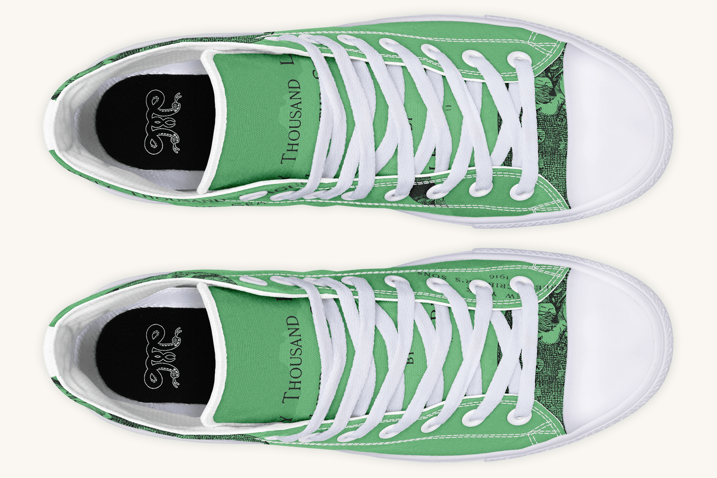 Beneath The Green Silence Hightops - Jaded Lament