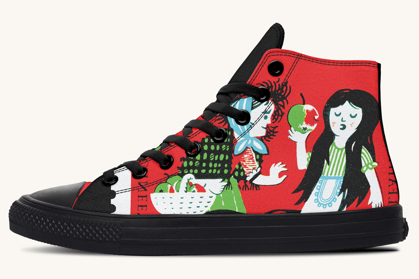 Beneath The Red Canopy Hightops - Jaded Lament