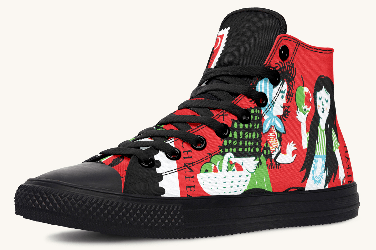 Beneath The Red Canopy Hightops - Jaded Lament