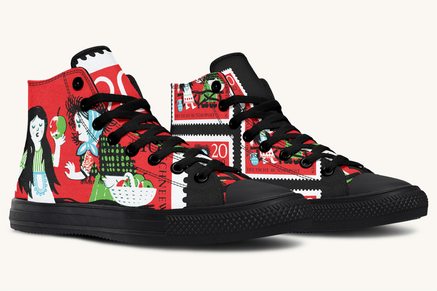 Beneath The Red Canopy Hightops - Jaded Lament