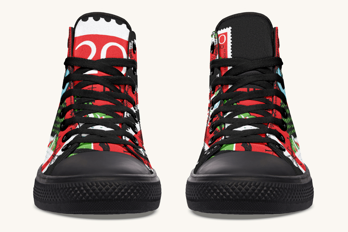 Beneath The Red Canopy Hightops - Jaded Lament