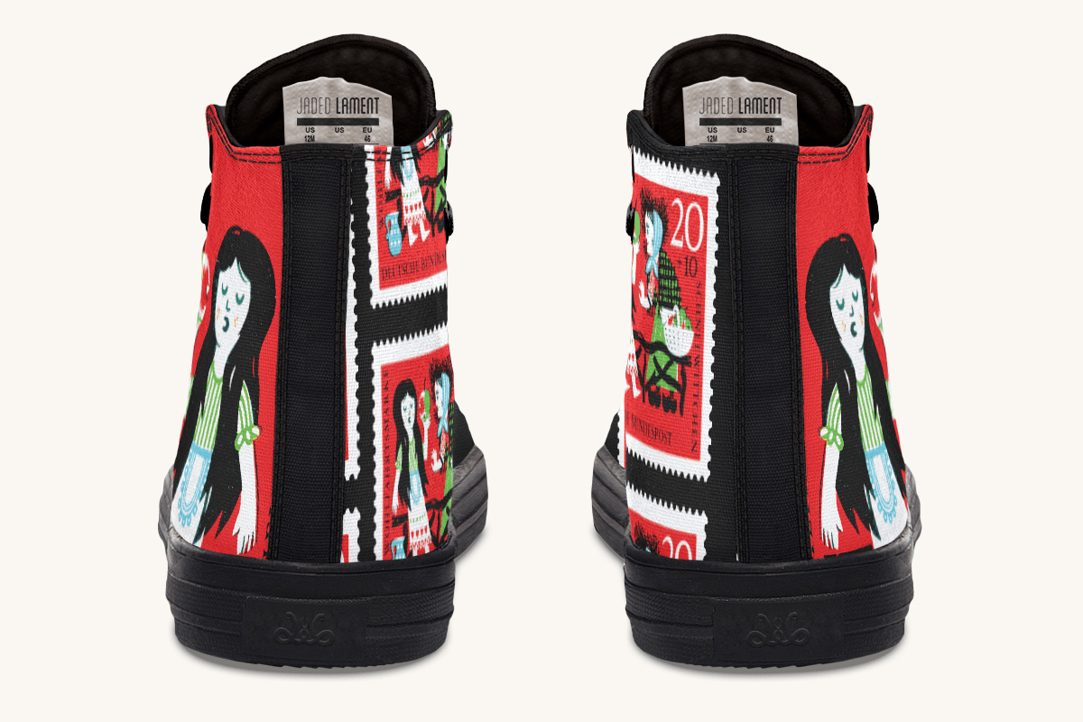 Beneath The Red Canopy Hightops - Jaded Lament