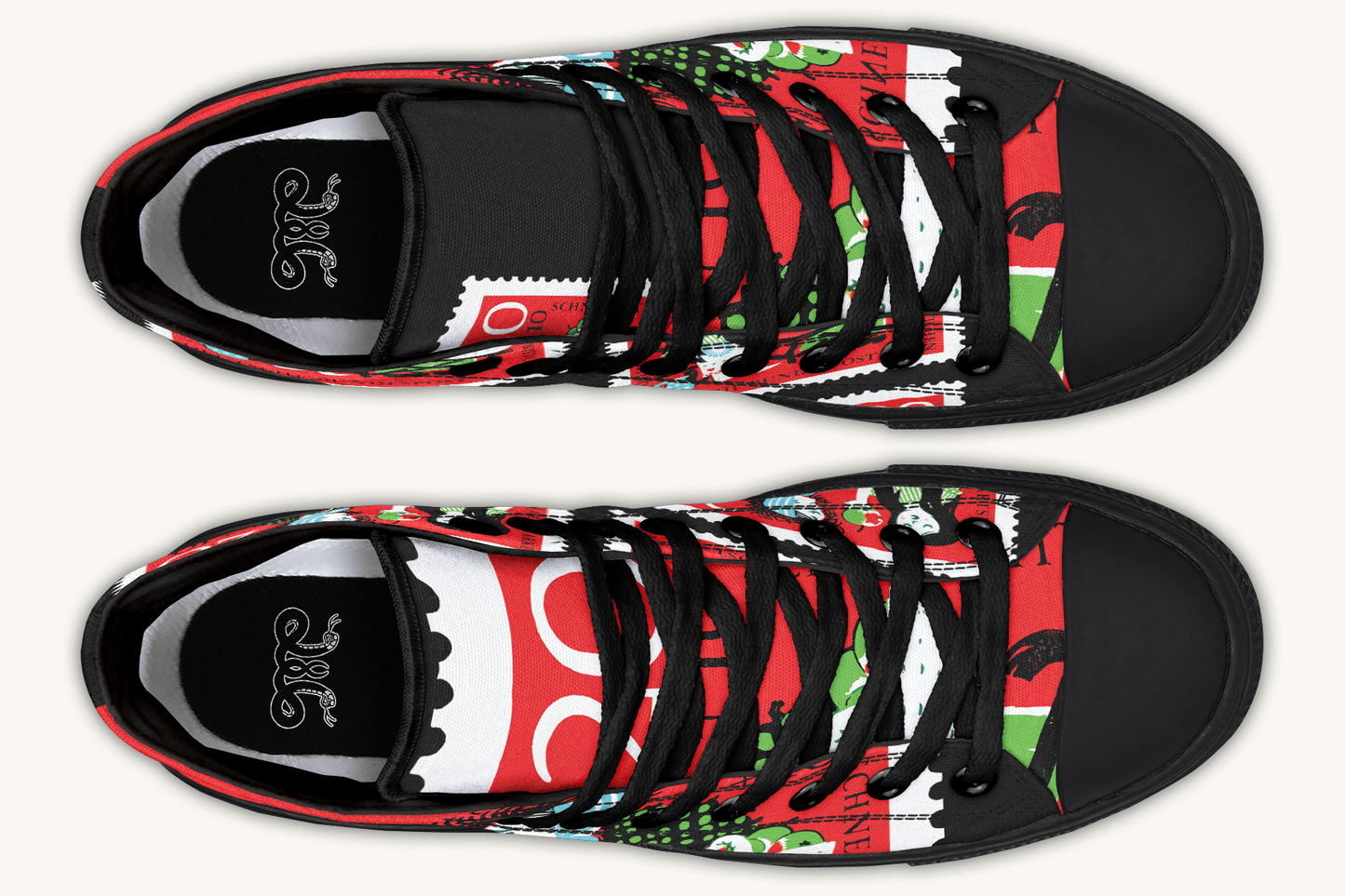 Beneath The Red Canopy Hightops - Jaded Lament