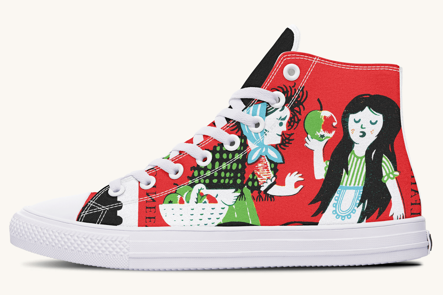 Beneath The Red Canopy Hightops - Jaded Lament