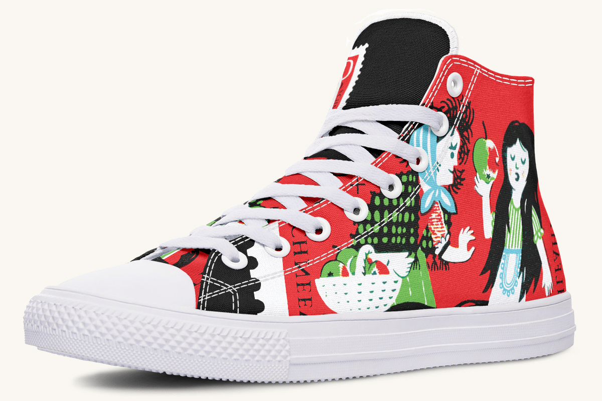 Beneath The Red Canopy Hightops - Jaded Lament