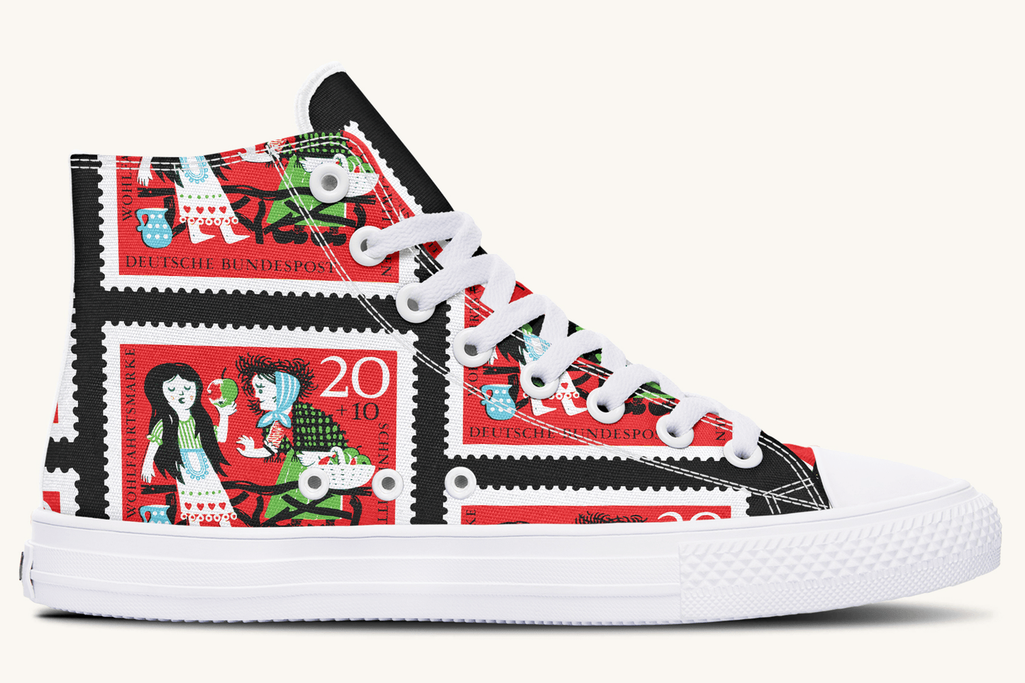 Beneath The Red Canopy Hightops - Jaded Lament