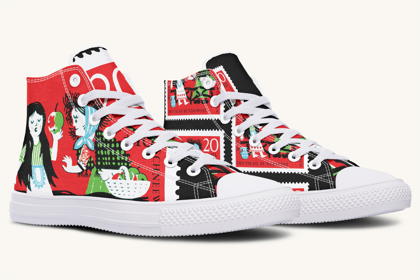 Beneath The Red Canopy Hightops - Jaded Lament