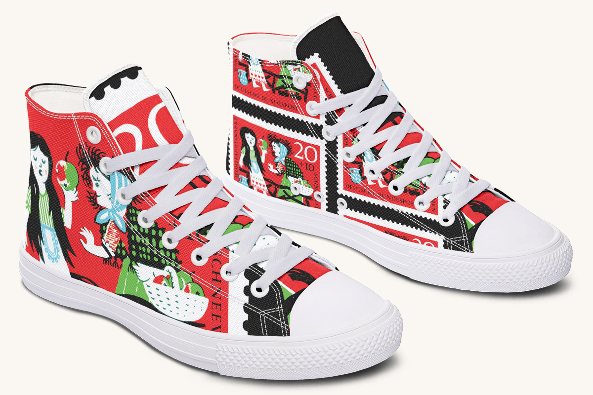 Beneath The Red Canopy Hightops - Jaded Lament