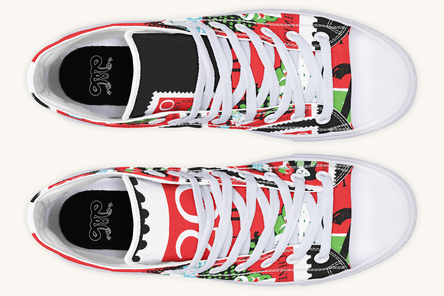 Beneath The Red Canopy Hightops - Jaded Lament