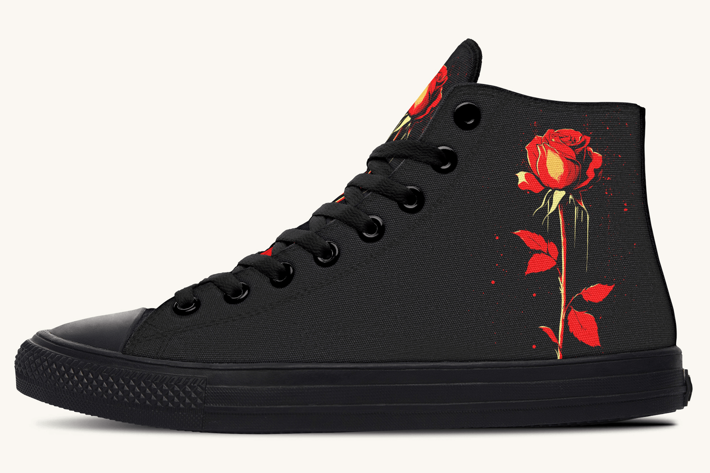 Bleeding Rose Hightops - Jaded Lament