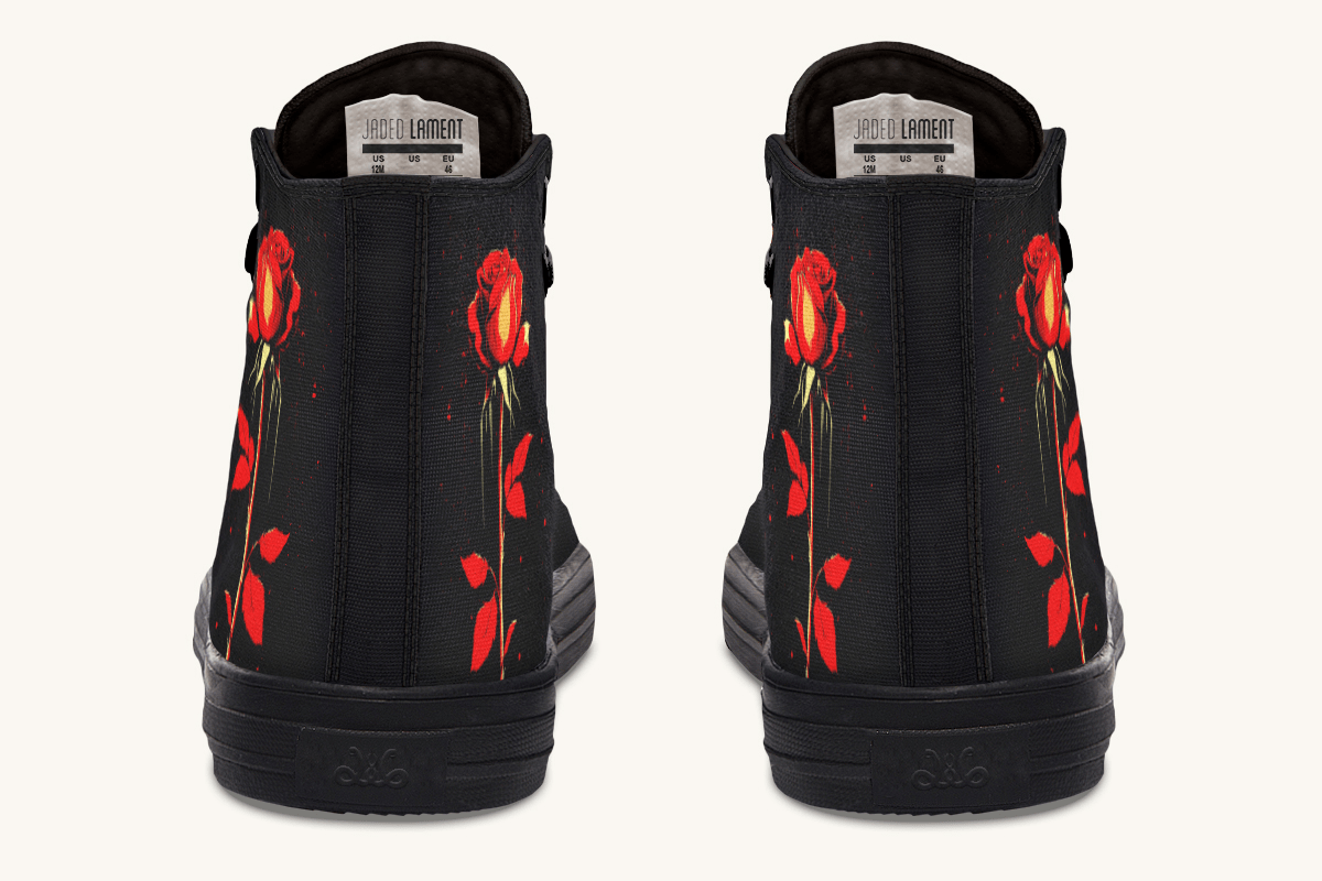 Bleeding Rose Hightops - Jaded Lament