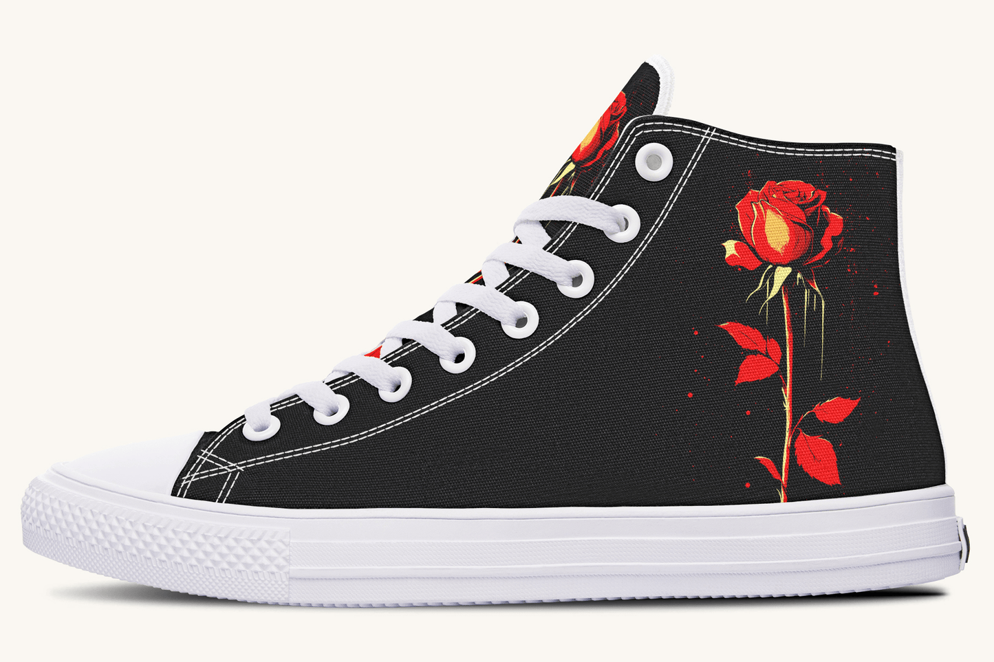 Bleeding Rose Hightops - Jaded Lament