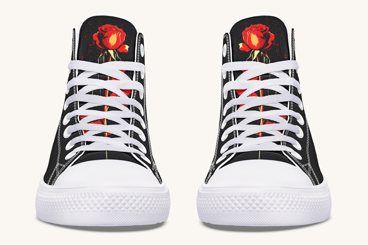 Bleeding Rose Hightops - Jaded Lament