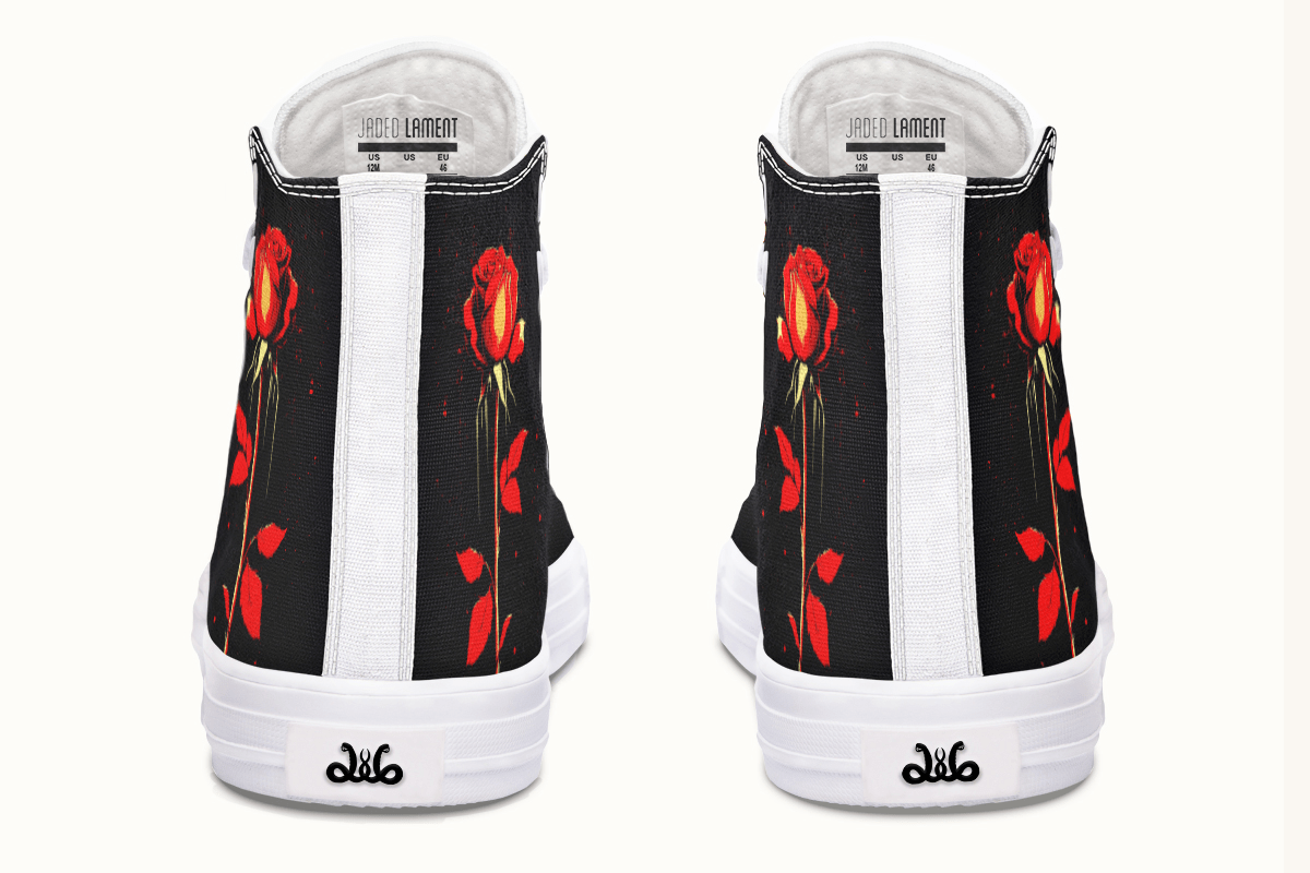 Bleeding Rose Hightops - Jaded Lament
