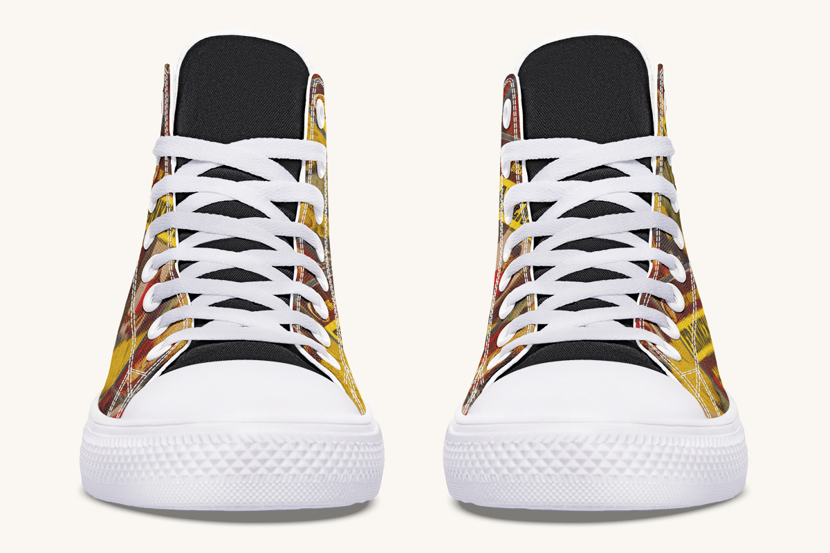 Bride of Lightning – Frankenstein Remade Hightops - Jaded Lament