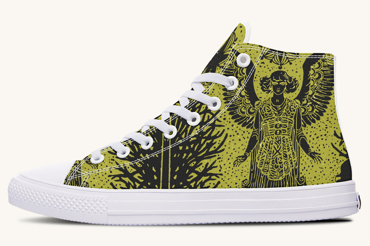 Call Upon the Star Gold Black Hightops - Jaded Lament