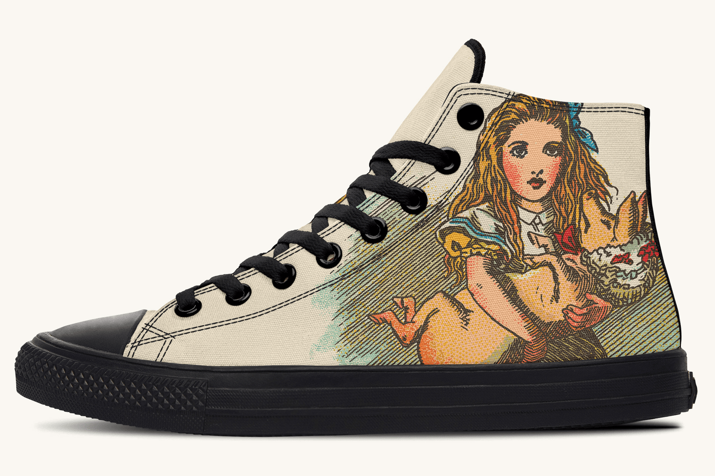 Cradle The Pig Alice in Wonderland Hightops - Jaded Lament