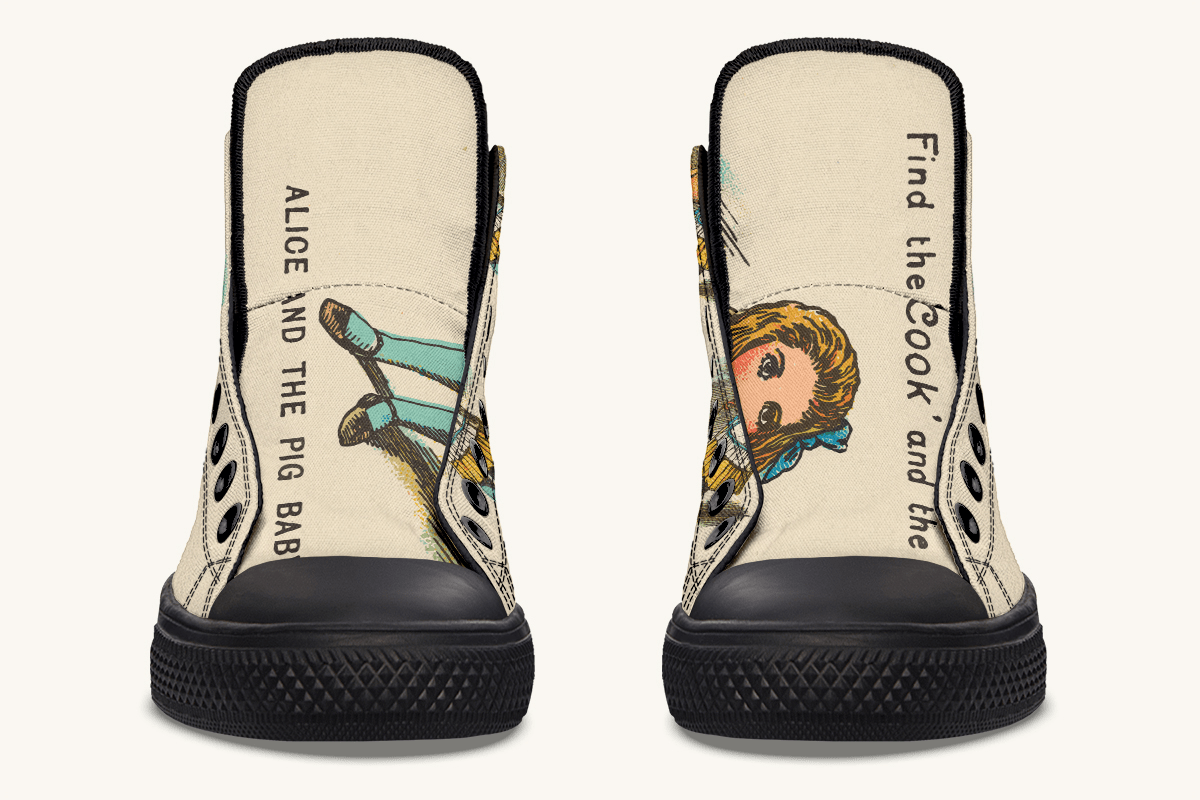 Cradle The Pig Alice in Wonderland Hightops - Jaded Lament
