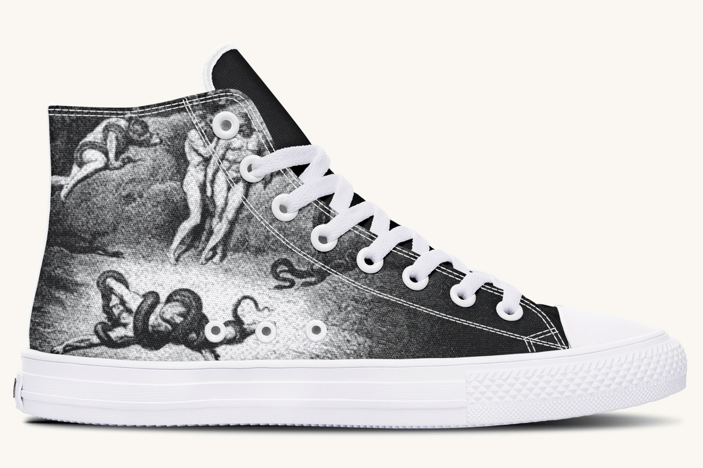 Taken and Twisted Hightops - Jaded Lament