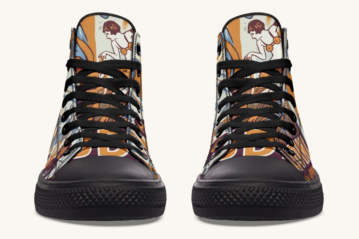 Do Spirits Exist Hightops Harry Houdini Design - Jaded Lament