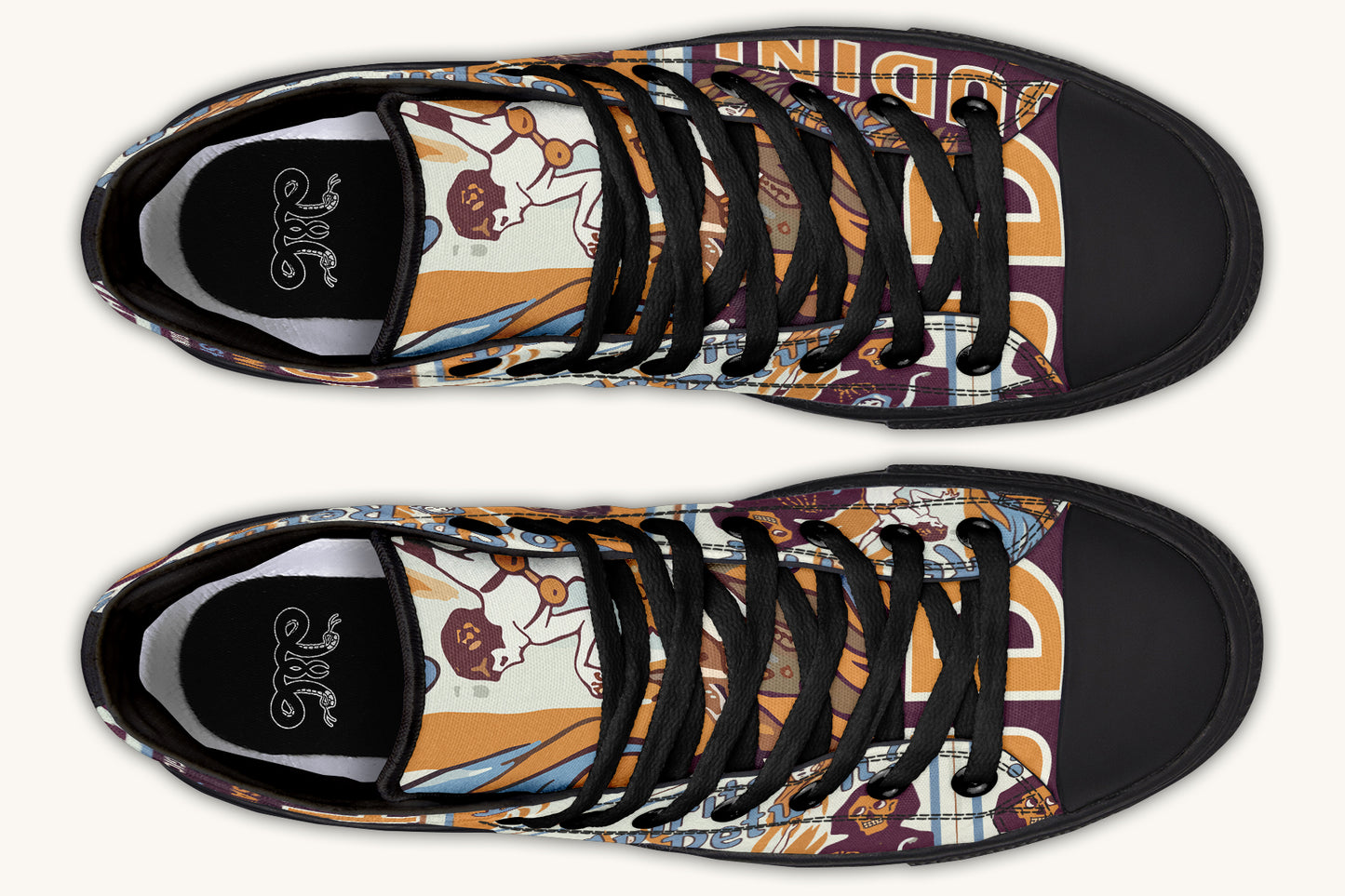 Do Spirits Exist Hightops Harry Houdini Design - Jaded Lament