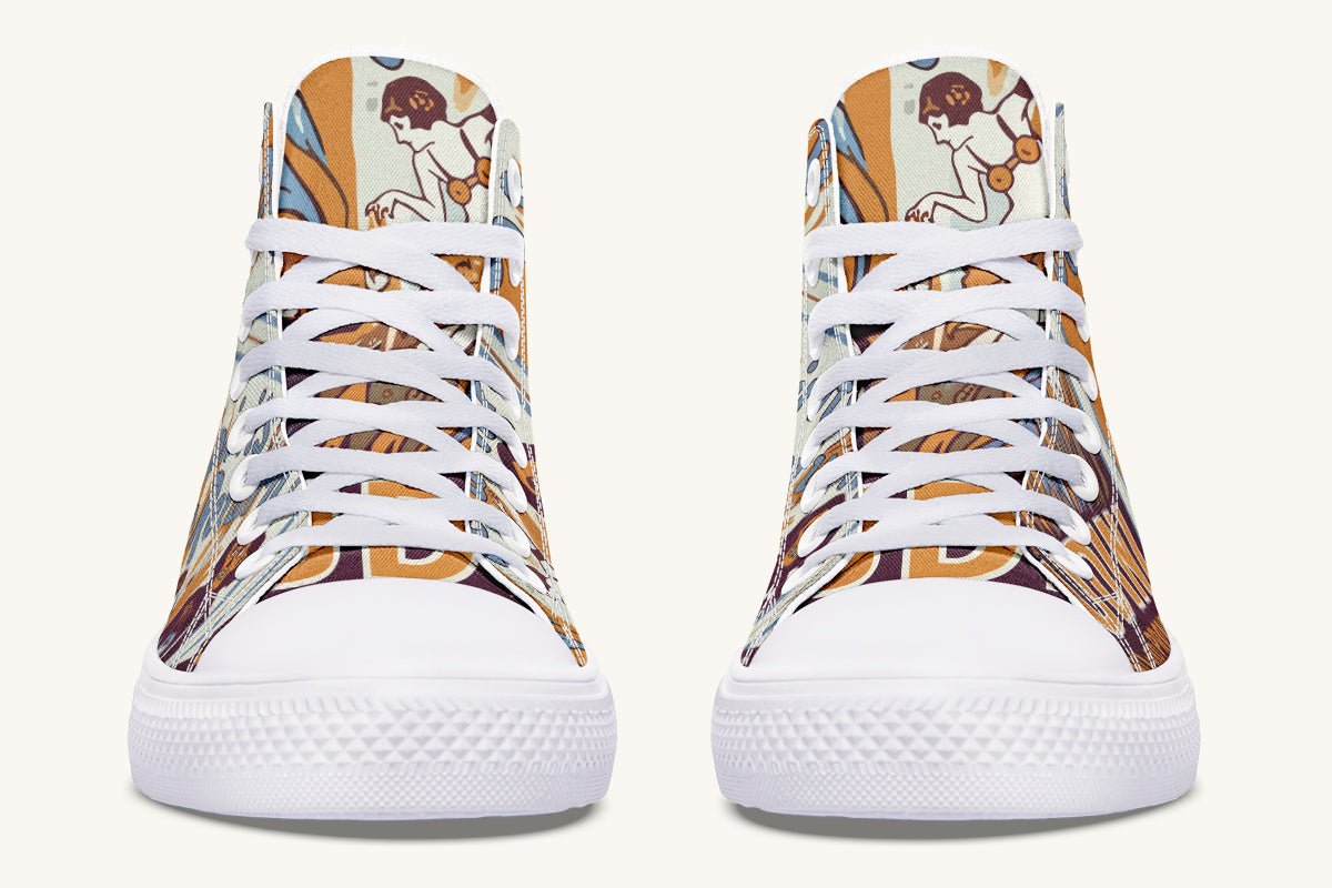 Do Spirits Exist Hightops Harry Houdini Design - Jaded Lament