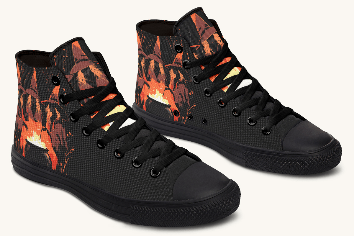 Double Double Toil And Trouble Hightops - Jaded Lament